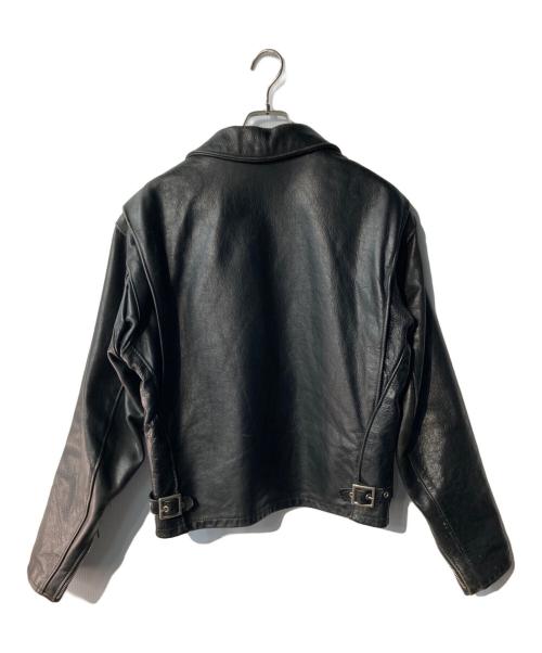 Schott（ショット）Schott (ショット) シングルライダースジャケット ブラック サイズ:38の古着・服飾アイテム