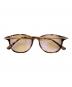 TOM FORD (トムフォード) ボストンキャットアイ メガネ ベージュ×ブラウン サイズ:52□19-145：25000円