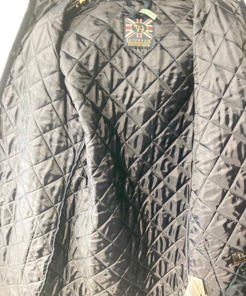 LAVENHAM（ラベンハム）LAVENHAM (ラベンハム) azabu tailor (アザブテーラー) キルティングハーフコート ネイビー サイズ:Mの古着・服飾アイテム