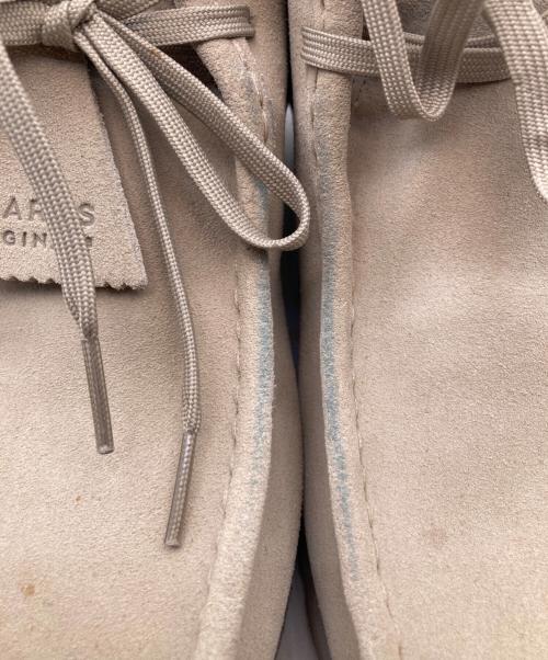 CLARKS（クラークス）CLARKS (クラークス) BEAMS (ビームス) 別注ワラビーブーツ ベージュ サイズ:26cmの古着・服飾アイテム