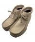 CLARKS（クラークス）の古着「別注ワラビーブーツ」｜ベージュ