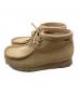 CLARKS (クラークス) BEAMS (ビームス) 別注ワラビーブーツ ベージュ サイズ:26cm：13000円