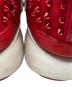 中古・古着 Christian Louboutin (クリスチャン・ルブタン) スパイク ローカットスニーカー レッド サイズ:42：18000円