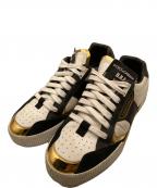 DOLCE & GABBANAドルチェ＆ガッバーナ）の古着「マイアミ ローカットスニーカー」｜ホワイト×ブラック