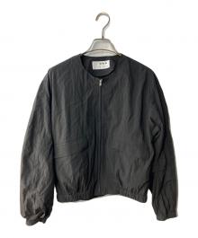 THREE DOTS（スリードッツ）の古着「サン ドライドクロス ジャケット」｜ブラック
