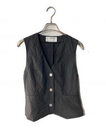 THREE DOTS（スリードッツ）の古着「サン ドライドクロス トップス」｜ブラック
