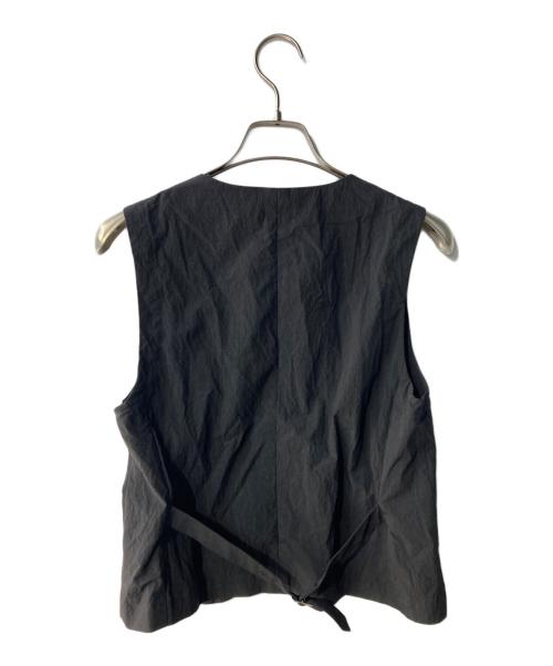 THREE DOTS（スリードッツ）THREE DOTS (スリードッツ) サン ドライドクロス トップス ブラック サイズ:Sの古着・服飾アイテム