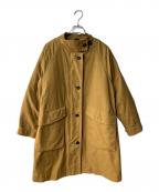 MHLマーガレットハウエル）の古着「UNEVEN COTTON CANVAS ライナー付きコート」｜カーキ