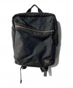 PORTER GIRLポーターガール）の古着「シア 2WAY DAYPACK（L）」｜ブラック