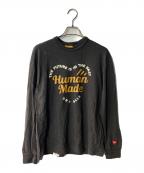 HUMAN MADEヒューマンメイド）の古着「25ss GRAPHIC L/S T-SHIRT」｜ブラック