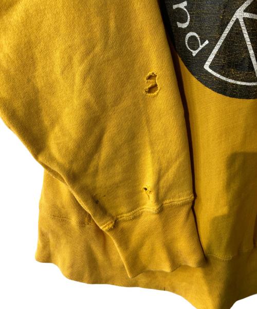 Champion REVERSE WEAVE（チャンピオン リバース ウィーブ）Champion REVERSE WEAVE (チャンピオン リバース ウィーブ) カレッジロゴスウェット イエロー サイズ:Lの古着・服飾アイテム