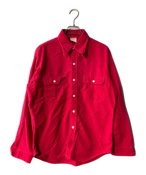 big mac（ビッグマック）BIG MAC (ビッグマック) ネルシャツ レッド サイズ:Mの古着・服飾アイテム