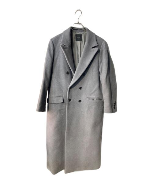 Spick and Span（スピック＆スパン）Spick and Span (スピック＆スパン) ダブルフェイスオーバーコート グレー サイズ:38の古着・服飾アイテム