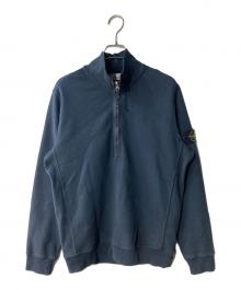 STONE ISLAND（ストーンアイランド）の古着「ハーフジップスウェット」｜ネイビー