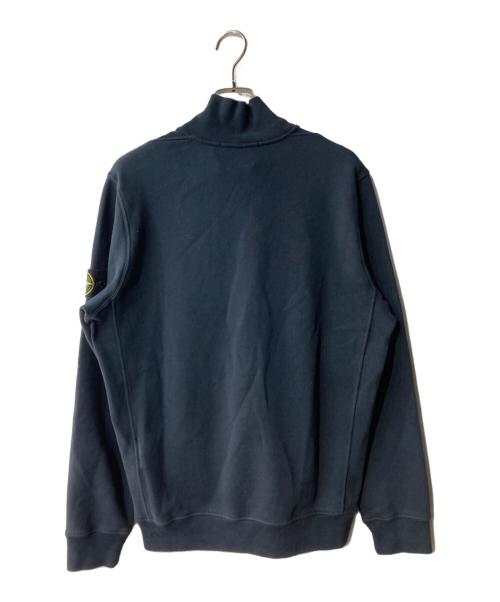 STONE ISLAND（ストーンアイランド）STONE ISLAND (ストーンアイランド) ハーフジップスウェット ネイビー サイズ:Mの古着・服飾アイテム