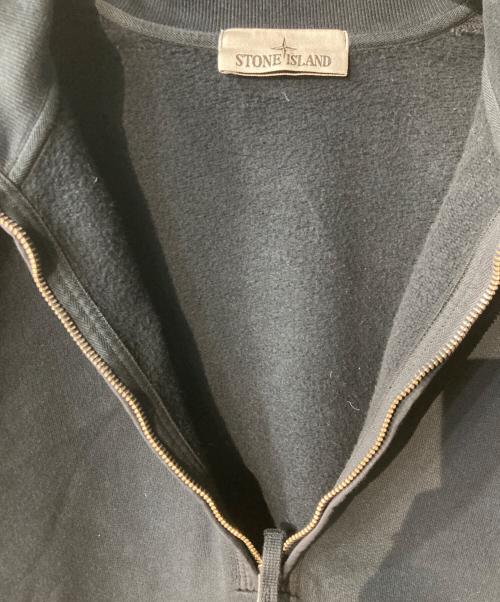 STONE ISLAND（ストーンアイランド）STONE ISLAND (ストーンアイランド) ハーフジップスウェット ネイビー サイズ:Mの古着・服飾アイテム