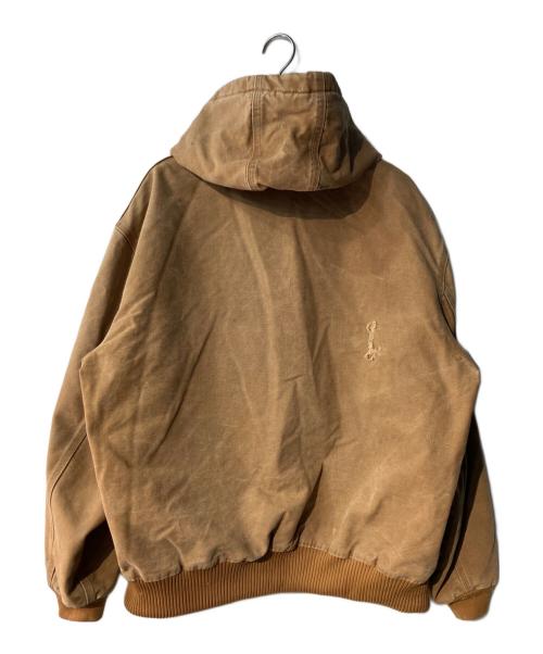 CarHartt（カーハート）CarHartt (カーハート) アクティブジャケット ブラウン サイズ:XLの古着・服飾アイテム
