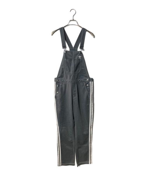 adidas（アディダス）adidas (アディダス) オーバーオール グレー サイズ:Lの古着・服飾アイテム