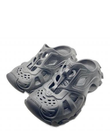 レシート有り　BALENCIAGA HD ミュール ブラック　ラバー　スニーカー 中古・古着通販】BALENCIAGA (バレンシアガ) 23SS HD MULE/ラバー