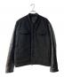 MLVINCE（メルヴィンス）の古着「BERINGER LEATHER SLEEVE JACKET」｜ブラック