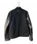 MLVINCE (メルヴィンス) BERINGER LEATHER SLEEVE JACKET ブラック サイズ:M：18000円