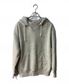 STANDARD CALIFORNIAスタンダードカリフォルニア）の古着「SD Logo After Hood Sweat パーカー」｜グレー