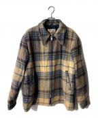 WOOLRICHウールリッチ）の古着「ウールジャケット」｜ベージュ