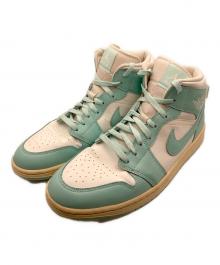 NIKE（ナイキ）の古着「JORDAN BRAND WMNS Air JORDAN 1 MID/エア ジョーダン 1 MID」｜スカイブルー