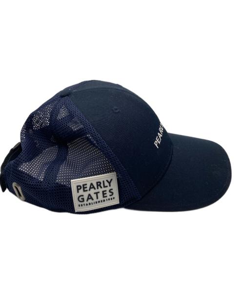 PEARLY GATES（パーリーゲイツ）PEARLY GATES (パーリーゲイツ) キャップ ネイビー サイズ:記載なしの古着・服飾アイテム