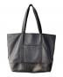 COACH (コーチ) レザートートバッグ ブラック：15000円