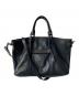 LONGCHAMP（ロンシャン）の古着「レザー2Wayバッグ」｜ネイビー