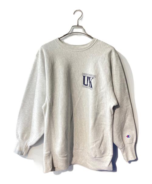 Champion REVERSE WEAVE（チャンピオン リバース ウィーブ）Champion REVERSE WEAVE (チャンピオン リバース ウィーブ) リバースウィーブスウェット グレー サイズ:XLの古着・服飾アイテム