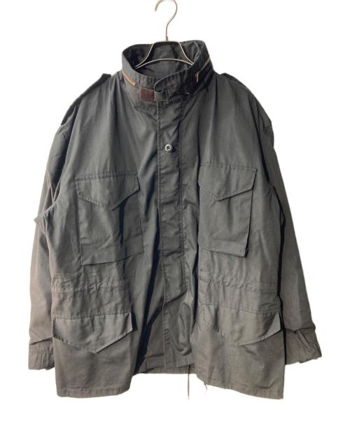 USED（ユーズド）USED (ユーズド) M65ジャケット ブラック サイズ:LARGE REGULARの古着・服飾アイテム