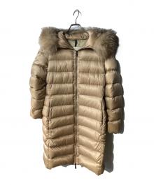 MONCLER（モンクレール）の古着「TINUVIELダウンコート」｜ベージュ