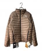 THE NORTH FACEザ ノース フェイス）の古着「Thunder Jacket ダウンジャケット」｜ベージュ