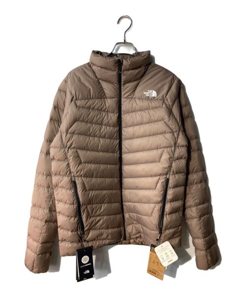 THE NORTH FACE（ザ ノース フェイス）THE NORTH FACE (ザ ノース フェイス) Thunder Jacket ダウンジャケット ベージュ サイズ:XXL 未使用品の古着・服飾アイテム