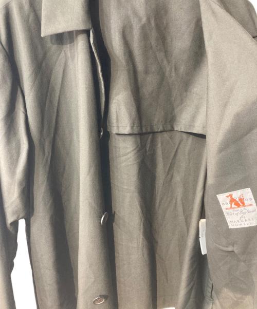 MARGARET HOWELL（マーガレットハウエル）MARGARET HOWELL (マーガレットハウエル) FOX BROTHERS シャツジャケット ブラック サイズ:Sの古着・服飾アイテム