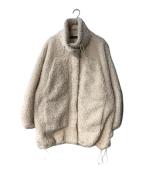 MAISON SPECIALメゾンスペシャル）の古着「オーバーボアブルゾン」｜アイボリー