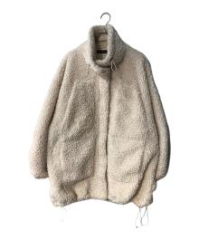 MAISON SPECIAL（メゾンスペシャル）の古着「オーバーボアブルゾン」｜アイボリー