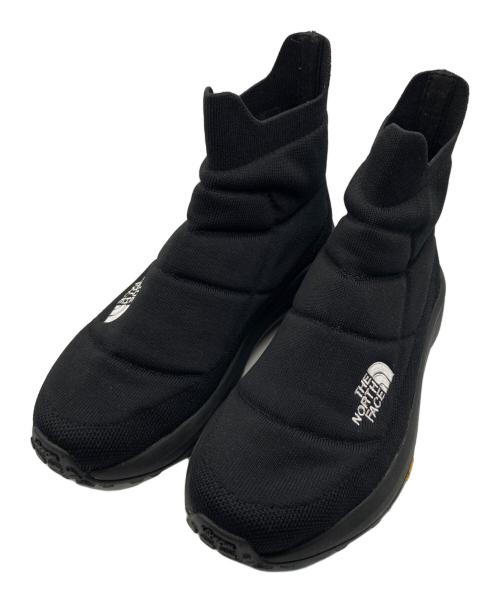 THE NORTH FACE（ザ ノース フェイス）THE NORTH FACE (ザ ノース フェイス) Shelter Knit Mid WR ブーツ ブラック サイズ:25cmの古着・服飾アイテム