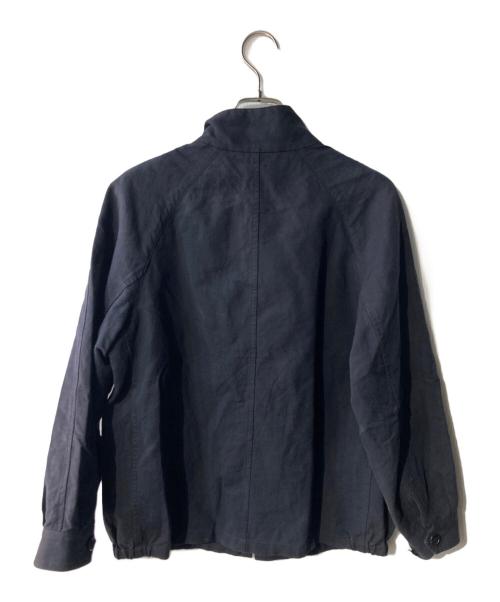 MARGARET HOWELL（マーガレットハウエル）MARGARET HOWELL (マーガレットハウエル) リネンスイングトップ ネイビー サイズ:1の古着・服飾アイテム