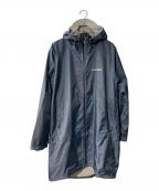 mont-bellモンベル）の古着「パックラップ レインコート」｜ネイビー