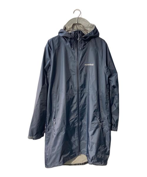 mont-bell（モンベル）mont-bell (モンベル) パックラップ レインコート ネイビー サイズ:Lの古着・服飾アイテム