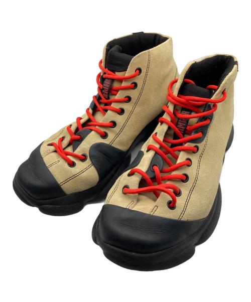 CAMPER（カンペール）CAMPER (カンペール) KARST ハイカットブーツ ベージュ サイズ:42の古着・服飾アイテム
