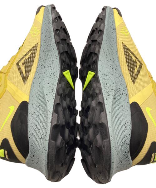 NIKE（ナイキ）NIKE (ナイキ) PEGASUS TRAIL 3 GT-X ローカットスニーカー イエロー サイズ:27.5cmの古着・服飾アイテム