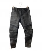 G-STAR RAWジースターロゥ）の古着「Motac 3D Slim Jeans バイカーデニムパンツ」｜ブラック