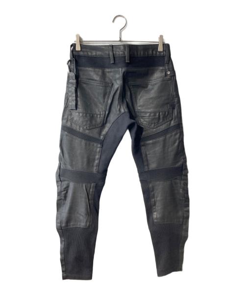 G-STAR RAW（ジースターロゥ）G-STAR RAW (ジースターロゥ) Motac 3D Slim Jeans バイカーデニムパンツ ブラック サイズ:28の古着・服飾アイテム