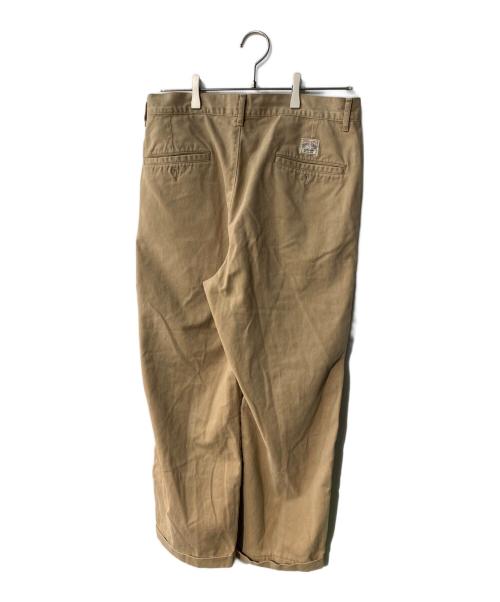 POLO RALPH LAUREN（ポロ・ラルフローレン）POLO RALPH LAUREN (ポロ・ラルフローレン) ポロチノ ワイドチノトラウザー ベージュ サイズ:31/34の古着・服飾アイテム