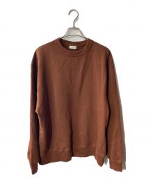 DRIES VAN NOTEN（ドリスヴァンノッテン）の古着「クルーネックスウェット」｜ブラウン