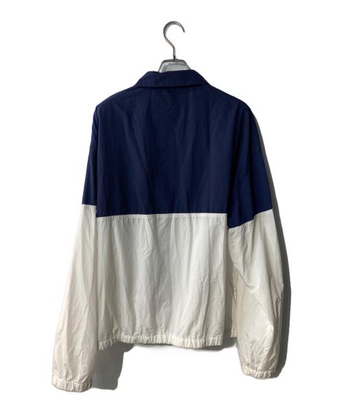 POLO SPORT（ポロスポーツ）POLO SPORT (ポロスポーツ) ジップアップジャケット ホワイト×ネイビー サイズ:XLの古着・服飾アイテム